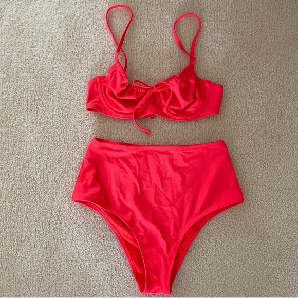 Aerie high-waisted bikini set - Picture 1 of 4